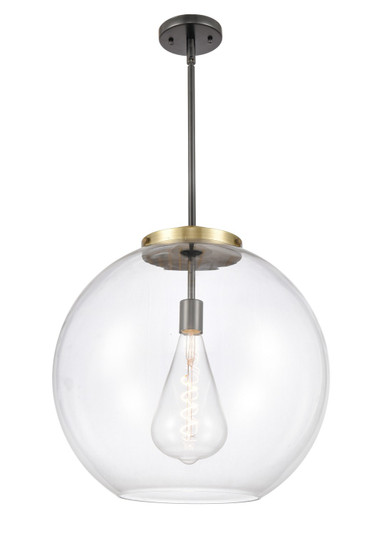 Essex LED Pendant in Black Antique Brass (405|2211SBABG12218LED)