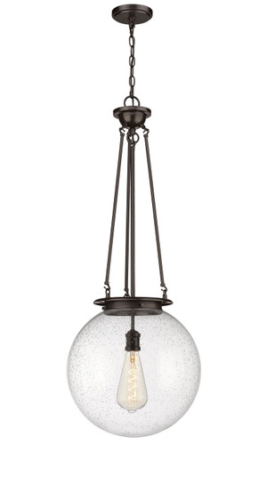 Essex One Light Pendant in Oil Rubbed Bronze (405|2211POBG20416)