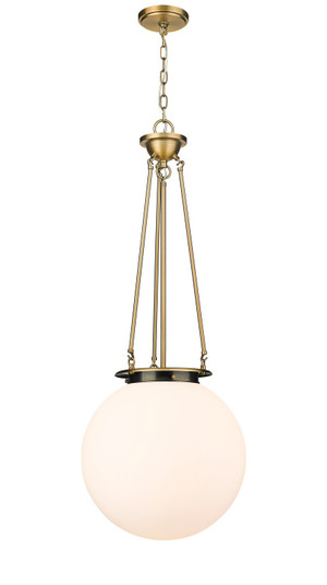 Essex One Light Pendant in Brushed Brass (405|2211PBBG20116)