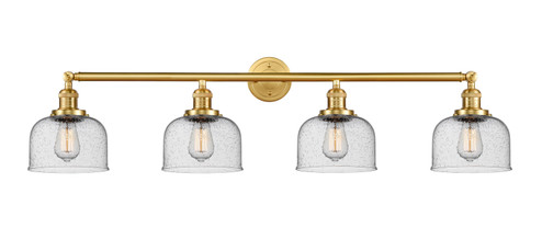 Franklin Restoration Four Light Bath Vanity in Satin Gold (405|215SGG74)