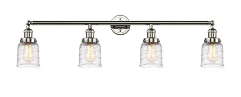 Franklin Restoration Four Light Bath Vanity in Polished Nickel (405|215PNG513) Franklin Restoration Four Light Bath Vanity in Polished Nickel (405|215PNG513)