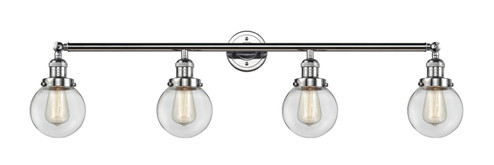 Franklin Restoration Four Light Bath Vanity in Polished Chrome (405|215PCG2026)