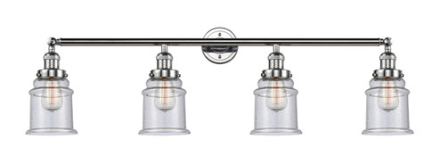 Franklin Restoration Four Light Bath Vanity in Polished Chrome (405|215PCG184)