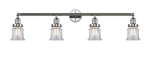 Franklin Restoration Four Light Bath Vanity in Polished Chrome (405|215PCG182S)