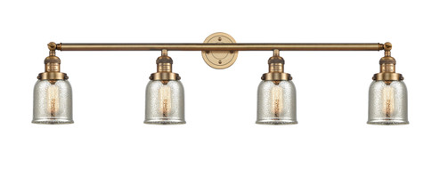 Franklin Restoration Four Light Bath Vanity in Brushed Brass (405|215BBG58)