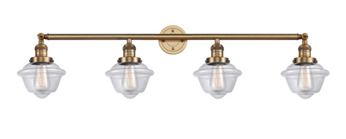 Franklin Restoration Four Light Bath Vanity in Brushed Brass (405|215BBG532)