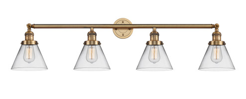 Franklin Restoration Four Light Bath Vanity in Brushed Brass (405|215BBG42)