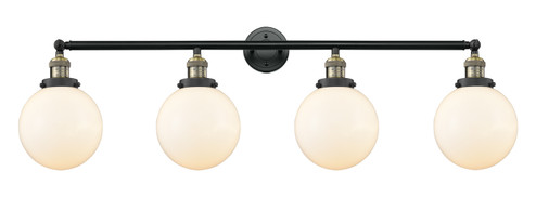 Franklin Restoration Four Light Bath Vanity in Black Antique Brass (405|215BABG2018)
