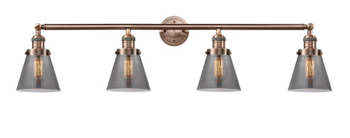 Franklin Restoration Four Light Bath Vanity in Antique Copper (405|215ACG63)