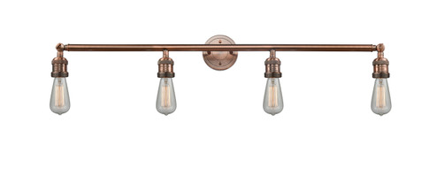 Franklin Restoration Four Light Bath Vanity in Antique Copper (405|215AC)