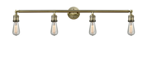Franklin Restoration Four Light Bath Vanity in Antique Brass (405|215AB)