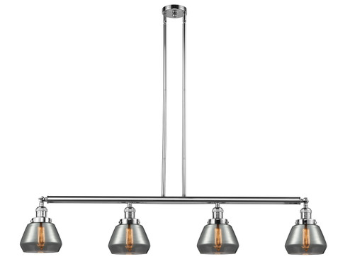 Franklin Restoration Four Light Island Pendant in Polished Chrome (405|214PCG173)