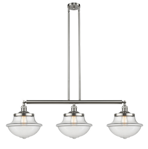 Franklin Restoration LED Island Pendant in Brushed Satin Nickel (405|213SNG542LED)