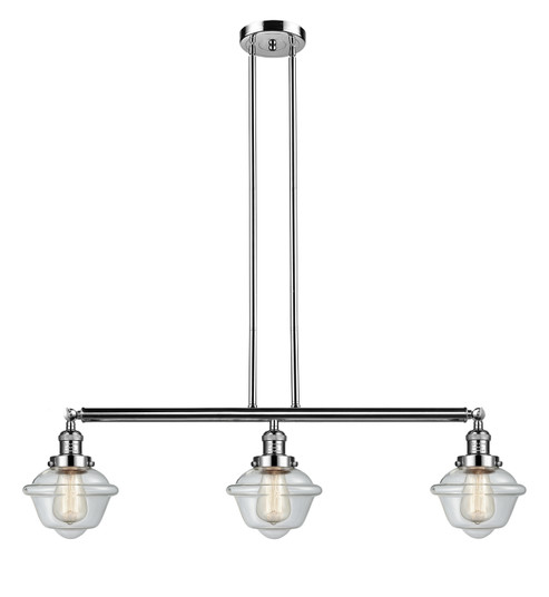 Franklin Restoration Three Light Island Pendant in Polished Nickel (405|213PNG532) Franklin Restoration Three Light Island Pendant in Polished Nickel (405|213PNG532)
