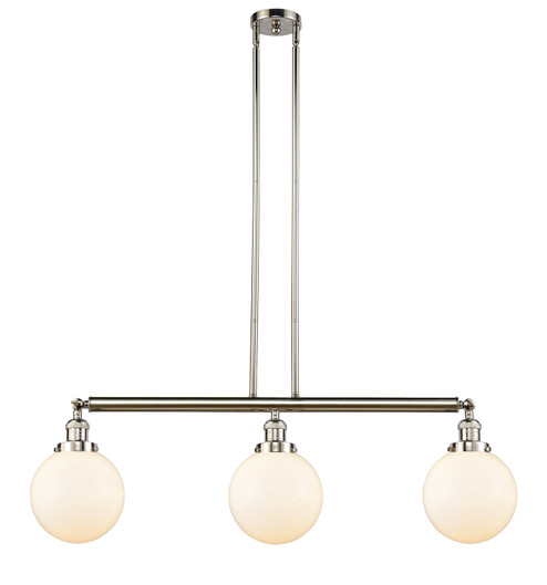 Franklin Restoration LED Island Pendant in Polished Nickel (405|213PNG2018LED)