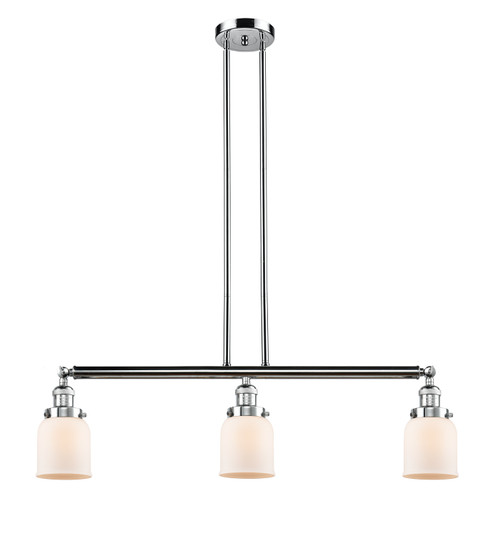 Franklin Restoration Three Light Island Pendant in Polished Chrome (405|213PCG51)