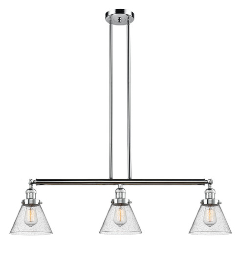 Franklin Restoration LED Island Pendant in Polished Chrome (405|213PCG44LED)