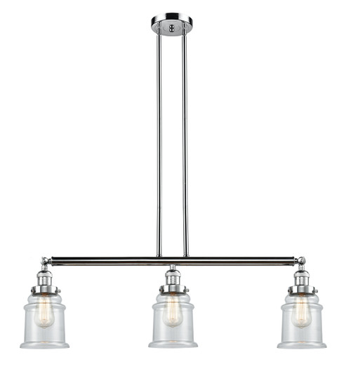 Franklin Restoration LED Island Pendant in Polished Chrome (405|213PCG182LED)