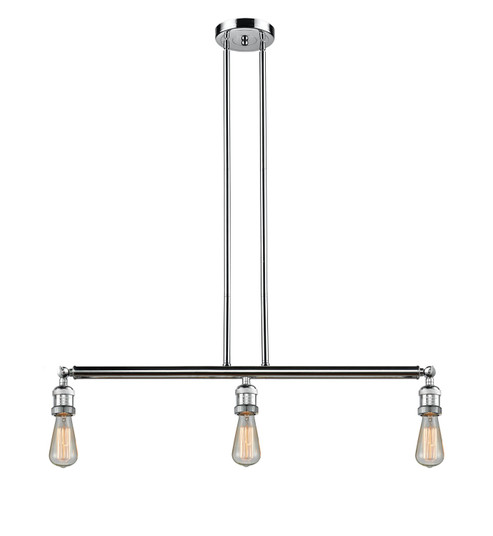Franklin Restoration Three Light Island Pendant in Polished Chrome (405|213PC)