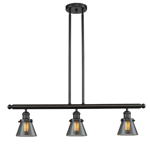 Franklin Restoration Three Light Island Pendant in Oil Rubbed Bronze (405|213OBG63) Franklin Restoration Three Light Island Pendant in Oil Rubbed Bronze (405|213OBG63)
