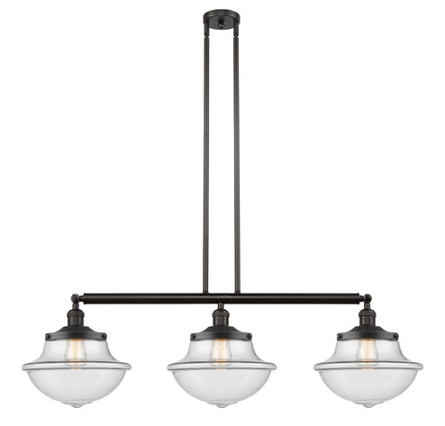 Franklin Restoration LED Island Pendant in Oil Rubbed Bronze (405|213OBG542LED)