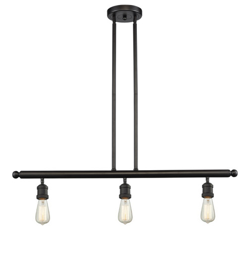Franklin Restoration Three Light Island Pendant in Oil Rubbed Bronze (405|213OB)
