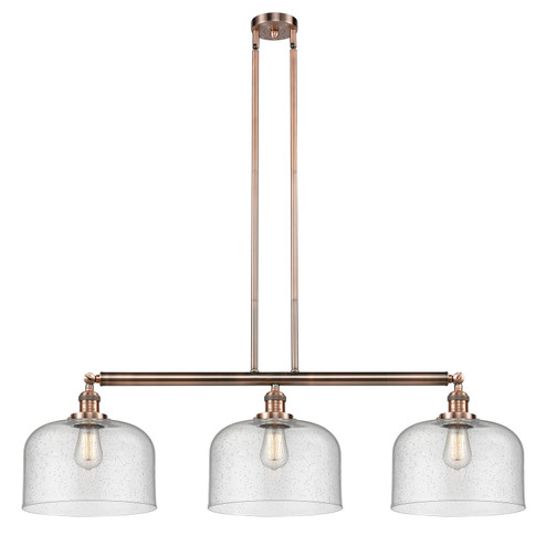 Franklin Restoration LED Island Pendant in Antique Copper (405|213ACG74LLED)