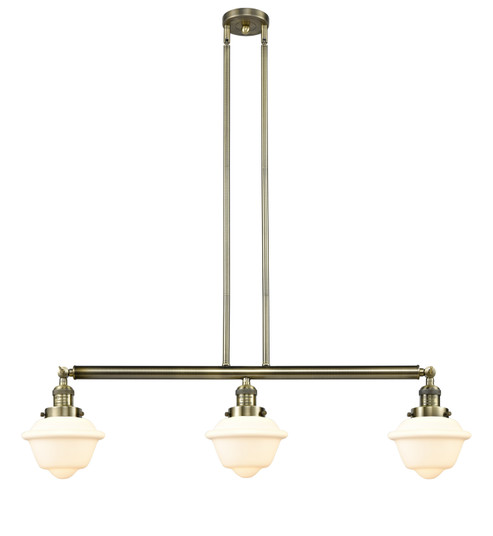 Franklin Restoration LED Island Pendant in Antique Brass (405|213ABG531LED)