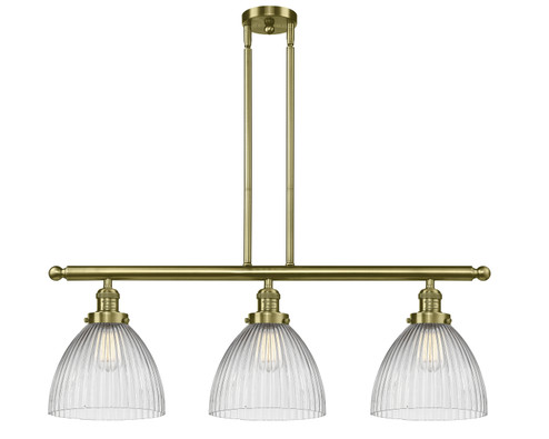Franklin Restoration LED Island Pendant in Antique Brass (405|213ABG222)