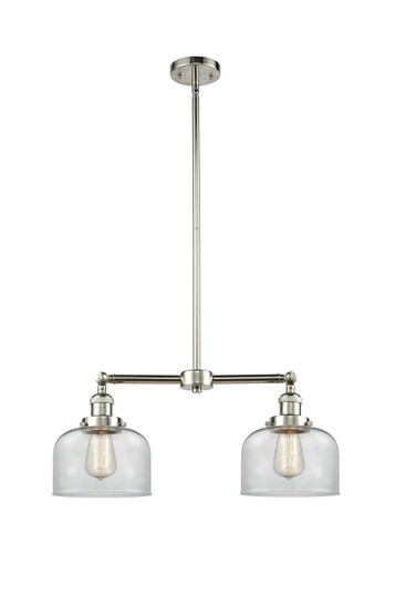 Franklin Restoration LED Island Pendant in Polished Nickel (405|209PNG72LED)