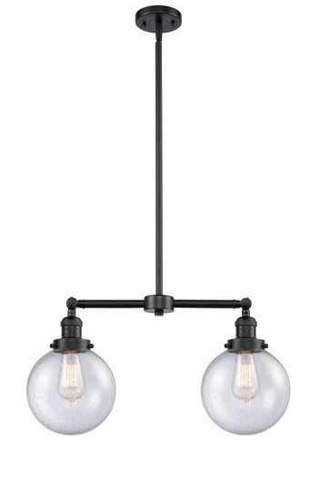 Franklin Restoration LED Island Pendant in Oil Rubbed Bronze (405|209OBG2048LED)