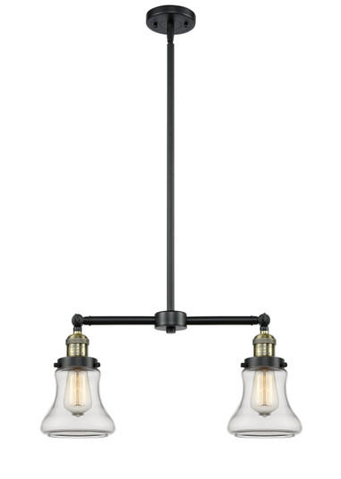 Franklin Restoration LED Island Pendant in Black Antique Brass (405|209BABG192LED)