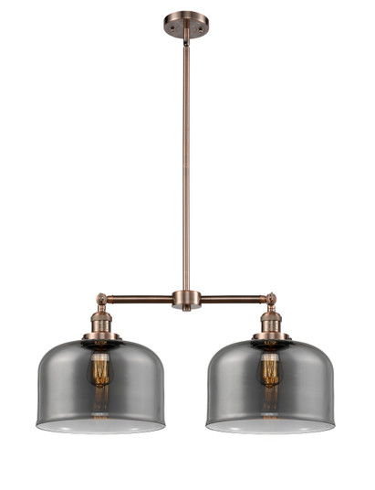 Franklin Restoration LED Island Pendant in Antique Copper (405|209ACG73LLED)