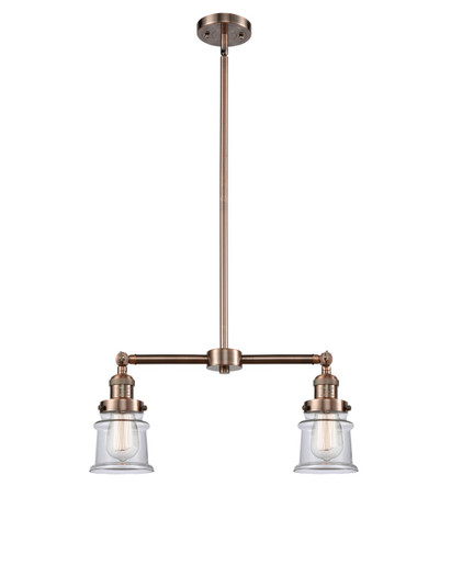 Franklin Restoration LED Island Pendant in Antique Copper (405|209ACG182SLED)