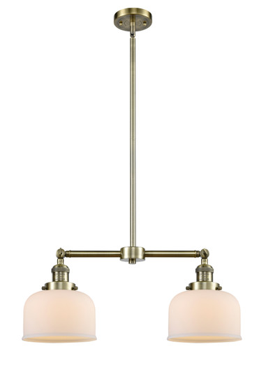 Franklin Restoration LED Island Pendant in Antique Brass (405|209ABG71LED)
