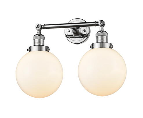 Franklin Restoration Two Light Bath Vanity in Polished Chrome (405|208PCG2018)