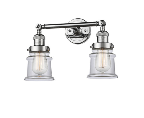 Franklin Restoration Two Light Bath Vanity in Polished Chrome (405|208PCG182S)