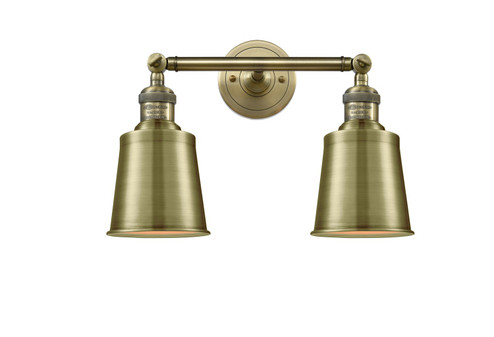 Franklin Restoration Two Light Bath Vanity in Antique Brass (405|208ABM9AB)
