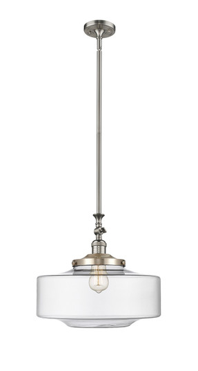 Franklin Restoration One Light Mini Pendant in Brushed Satin Nickel (405|206SNG69216)