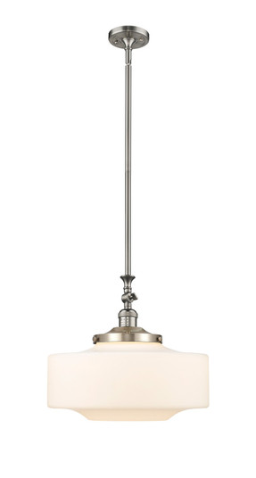 Franklin Restoration One Light Mini Pendant in Brushed Satin Nickel (405|206SNG69116)
