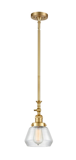 Franklin Restoration LED Mini Pendant in Satin Gold (405|206SGG172LED)