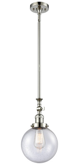 Franklin Restoration One Light Mini Pendant in Polished Nickel (405|206PNG2048)
