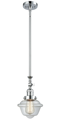 Franklin Restoration One Light Mini Pendant in Polished Chrome (405|206PCG532)