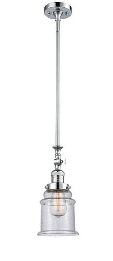 Franklin Restoration One Light Mini Pendant in Polished Chrome (405|206PCG184)