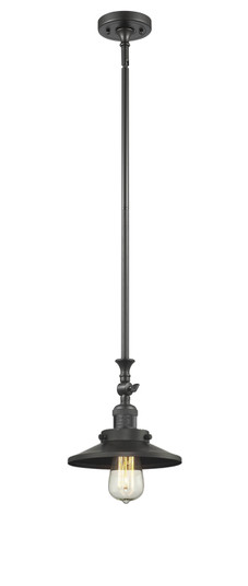 Franklin Restoration One Light Mini Pendant in Oil Rubbed Bronze (405|206OBM5)