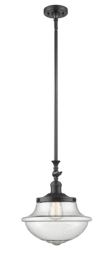 Franklin Restoration One Light Mini Pendant in Oil Rubbed Bronze (405|206OBG544)
