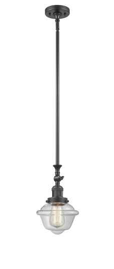 Franklin Restoration One Light Mini Pendant in Oil Rubbed Bronze (405|206OBG532)