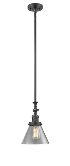 Franklin Restoration One Light Mini Pendant in Oil Rubbed Bronze (405|206OBG42)