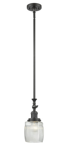 Franklin Restoration LED Mini Pendant in Oil Rubbed Bronze (405|206OBG302LED)