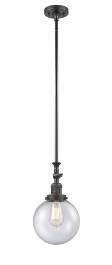 Franklin Restoration One Light Mini Pendant in Oil Rubbed Bronze (405|206OBG2048)